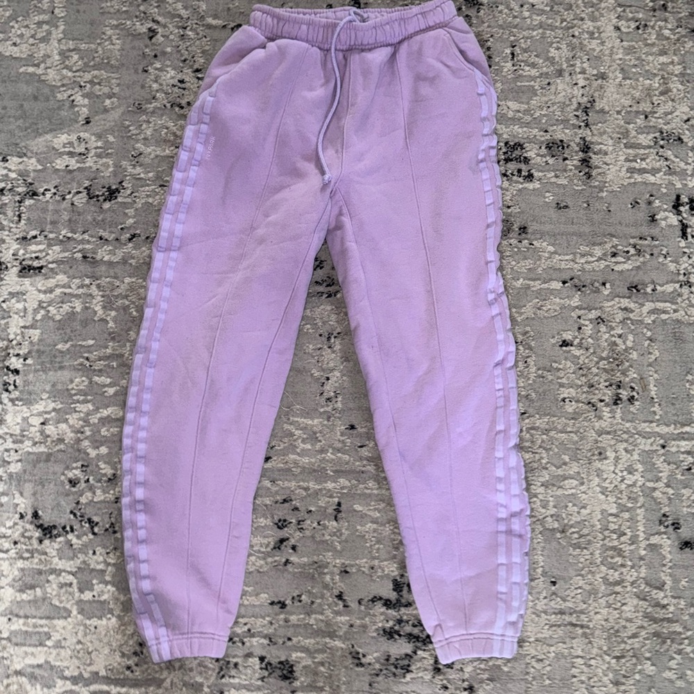 Ivy Park x Adidas XS Terry Sweatpants in Purple Glow
